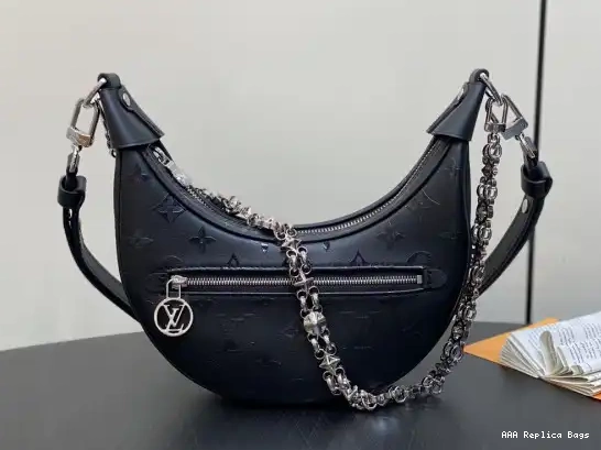 Aaa replica bags VUITTON LOOP-23*13*6CM LOUIS 0528